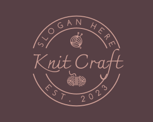Elegant Handcraft Yarn logo design