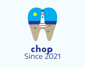 Port - Lighthouse Dental Clinic logo design