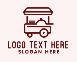 Steet Food Cart  Logo