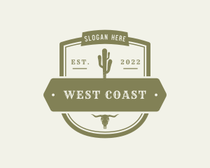 Western Cactus Badge logo design