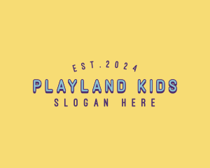 Playful Kids Daycare logo design