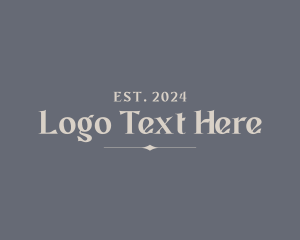 Serif - Professional Elegant Script logo design