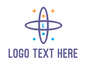 Lavender - Lavender Galaxy Orbit logo design