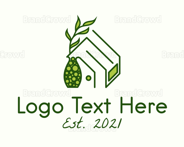 Home Plant Vase Logo