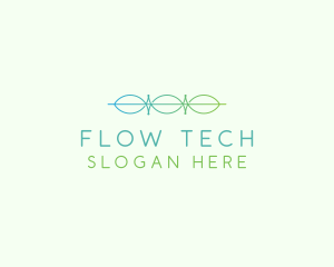 Modern Tech Line Business logo design