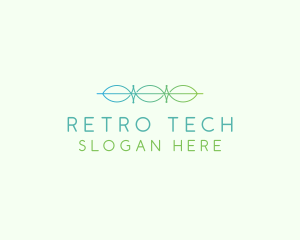 Modern Tech Line Business logo design