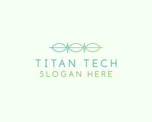 Modern Tech Line Business logo design