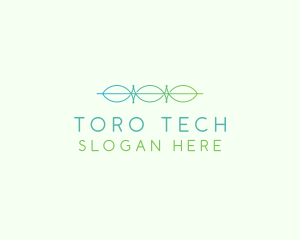 Modern Tech Line Business logo design