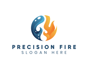 Fire Ice Energy logo design