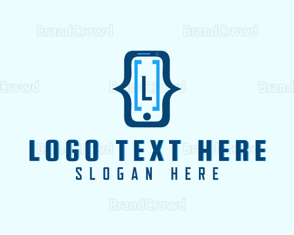 Mobile Phone Coding Logo