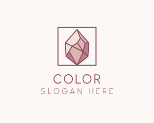 Crystal Gemstone Jewelry Logo