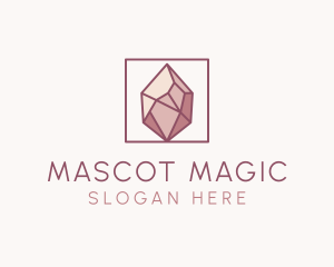 Crystal Gemstone Jewelry logo design