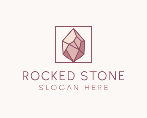 Crystal Gemstone Jewelry logo design