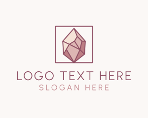 Crystal Gemstone Jewelry Logo