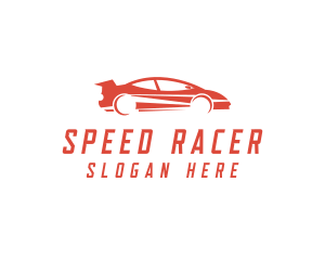 Speed Racing Car logo design