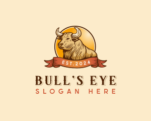 Western Bull Rodeo Livestock logo design