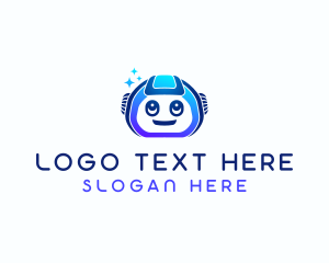 Chatbot - Space Tech Robot logo design