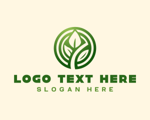 Leaf Eco Nature logo design