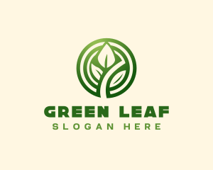 Leaf Eco Nature logo design