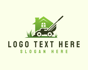 Turf - Lawn Care Mower Tool logo design