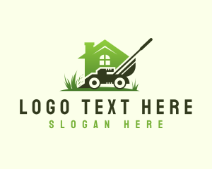 Grass - Lawn Care Mower Tool logo design