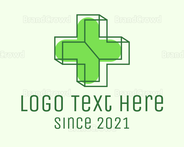 green medical cross logo