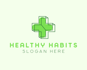 Healthcare Medical Cross  logo design