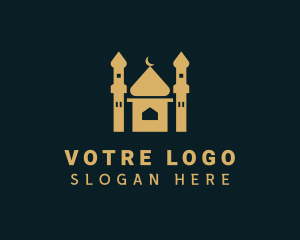 Muslim Building Mosque Logo