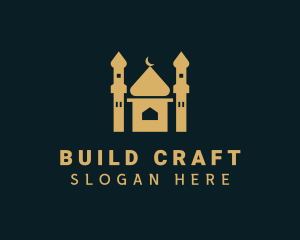 Muslim Building Mosque logo design