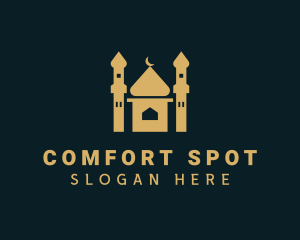 Muslim Building Mosque logo design