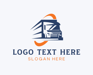 Mover - Truck Logistic Mover logo design