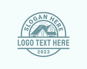 Town House - Property Roof Realty logo design