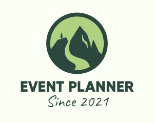 Eco Friendly - Nature Mountain Badge logo design