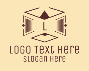 Art Deco - Vintage Emblem Lettermark logo design