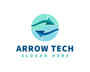 Arrow Business Connection logo design