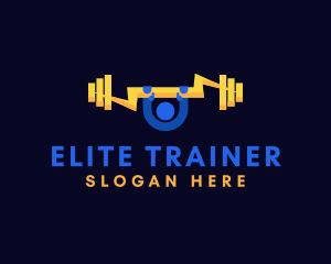 Powerlifter Fitness Gym logo design