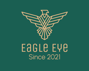 Military Eagle Crest logo design