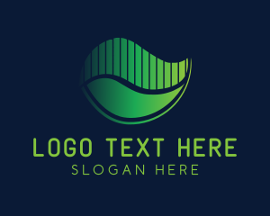 Tech - Gradient Tech Frequency logo design