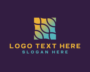 Modern - Gradient Tech Waves logo design