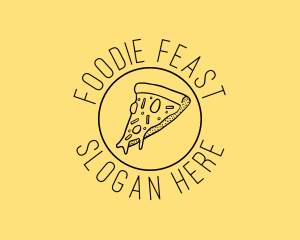 Pizzeria Fast Food Delivery  logo design