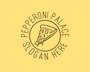 Pepperoni - Pizzeria Fast Food Delivery logo design