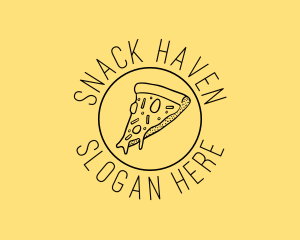 Pizzeria Fast Food Delivery  logo design