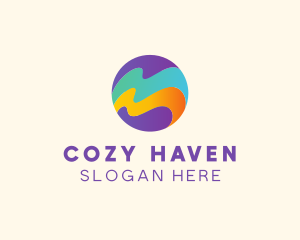 Ocean Waves Resort  logo design