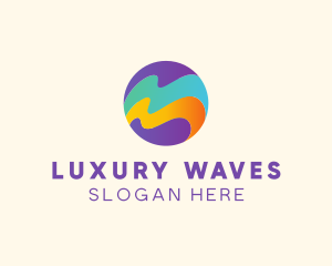 Ocean Waves Resort  logo design