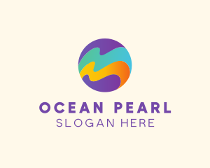 Ocean Waves Resort  logo design