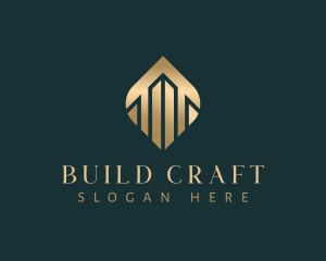 Luxury Building Architecture logo design