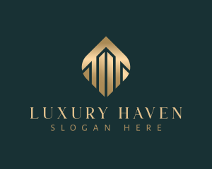 Luxury Building Architecture logo design