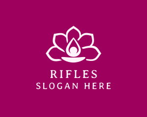 Floral Spa Wellness Logo