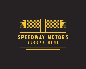 Racecar - Kart Racing Competition logo design