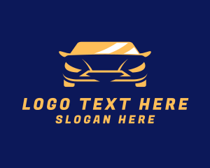 Car Repair - Auto Car Silhouette logo design